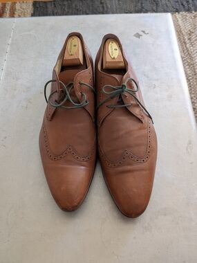 Paul Smith Mens Brown Leather Oxford Shoes | Size 45
